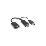 Hamlet VAHDM-DPA HDMI tipo A (Standard) DisplayPort Nero