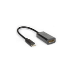 Hamlet XVAUC-DP4K cavo e adattatore video USB tipo-C DisplayPort Nero