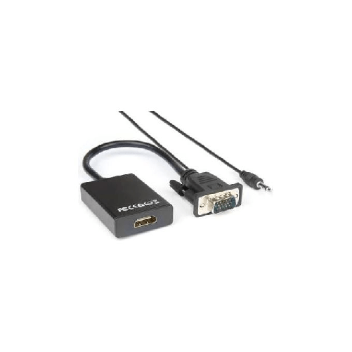 Hamlet-XVAVGA-HDMA-cavo-e-adattatore-video-VGA--D-Sub--HDMI-tipo-A--Standard--Nero