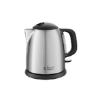 Russell Hobbs 24991-70 bollitore elettrico 1 L 2400 W Nero, Acciaio inossidabile