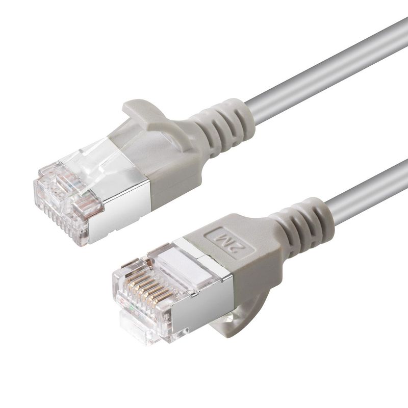 Microconnect-V-FTP6A015-SLIM-cavo-di-rete-Grigio-15-m-Cat6a-U-FTP--STP---CAT6A-U-FTP-Slim-LSZH-1.5m---Network-Cable-
