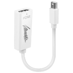 Lindy 41719 cavo e adattatore video Mini DisplayPort HDMI Bianco