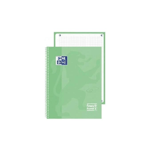 Oxford-Favorit-P-stel-1-quaderno-per-scrivere-A4--160-fogli-Verde