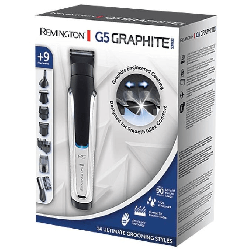 Remington-GRAPHITE-SERIES-G5-rasoio-da-uomo-Nero-Argento