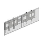 Itb Solution ITB PM5415 kit di fissaggio Nero