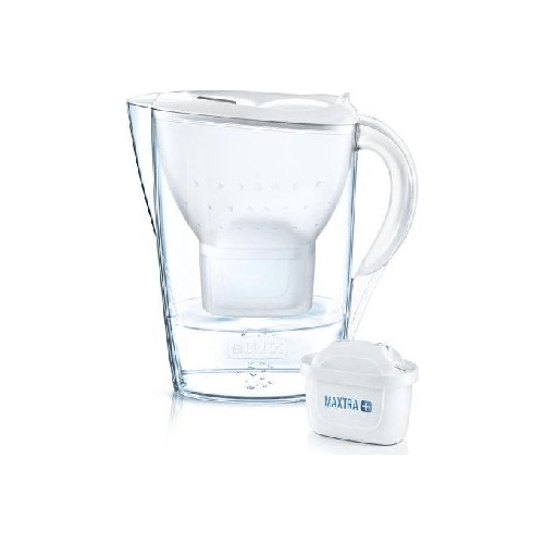 Brita-1039164-Filtraggio-acqua-Caraffa-filtrante-24-L-Trasparente-Bianco