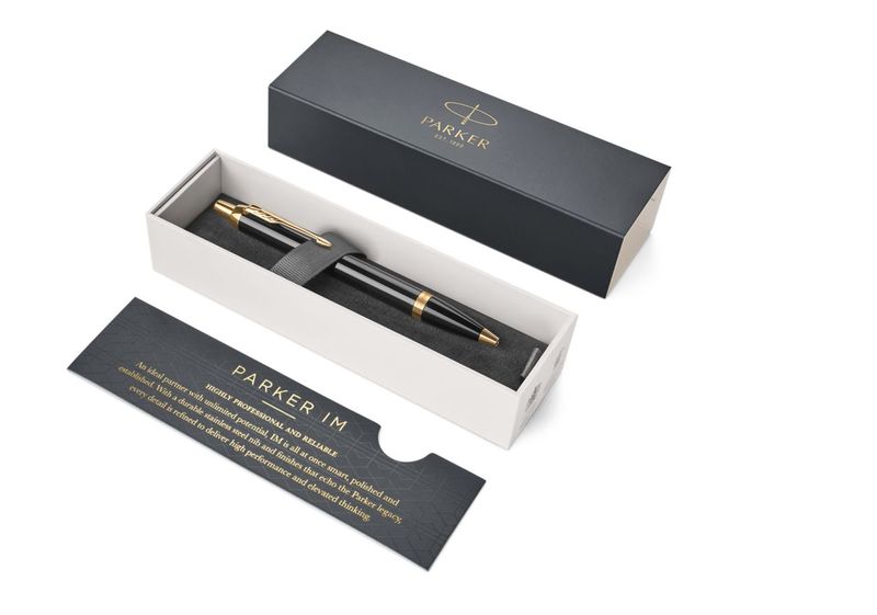 Penna-a-sfera-M-IM-Black-GT-Parker