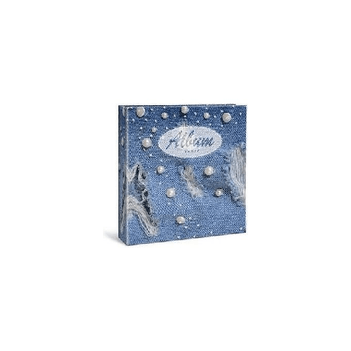 Lebez-80460-album-fotografico-e-portalistino-Blu-Bianco-100-fogli-130-x-190