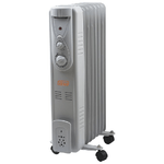 Vinco 70500 stufetta elettrica Interno Grigio 1000 W Riscaldatore ambiente elettrico a olio