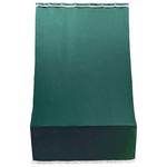 Tenda a Caduta Soffitto Verde 140x250 per Porta con Anelli