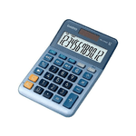 Casio MS-120EM calcolatrice Desktop Calcolatrice con display Blu (Casio MS-120EM Desk Calculator)