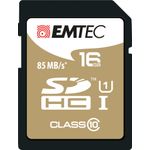 Emtec SDHC 16GB Class10 Gold + Classe 10