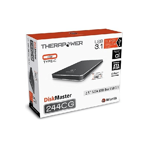 Atlantis-Land-DiskMaster-244CG-Box-esterno-HDD-SSD-Grigio-2.5