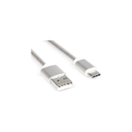 Hamlet XCU2A-UC-MM15 cavo di alimentazione Argento 1,5 m USB A PoweredUSB