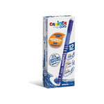 Carioca 43039/02 penna gel Penna in gel con cappuccio Medio Blu 12 pz