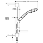 Hansgrohe-Croma-100-sistema-di-doccia-Cromo