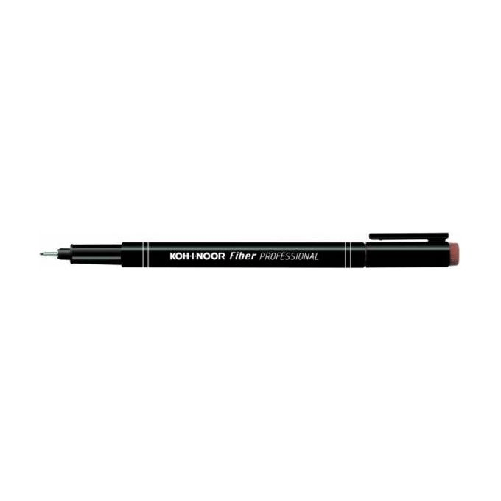 Koh-I-Noor-Fiber-Professional-penna-tecnica-Nero-6-pz