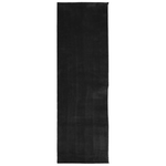 vidaXL Tappeto a Pelo Corto HUARTE Morbido e Lavabile Nero 80x250 cm