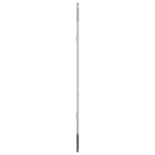 vidaXL Specchio da Parete Argento 50x20 cm Ovale