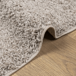 vidaXL Tappeto Shaggy a Pelo Lungo Moderno Beige 200x280 cm