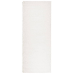 vidaXL Tappeto Shaggy a Pelo Lungo Moderno Crema 80x200 cm