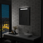 vidaXL Specchio da Parete a LED per Bagno 60x80 cm