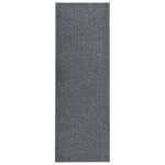 Tappeto Corsia Acchiappa Polvere 100x350 cm Grigio