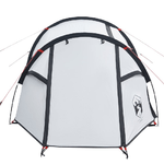 vidaXL Tenda da Campeggio 4 Persone Bianca 360x135x105 cm Taffetà 185T