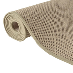 vidaXL Tappeto Corsia Aspetto Sisal Sabbia 50x300 cm