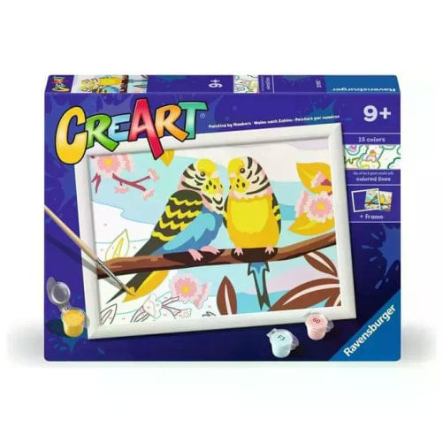 Ravensburger CreArt Serie E Volpe – Kit Pittura Con Numeri Per Bambini 7+ – Completo Di Colori E Tela Per Dipingere Capolavori - 4