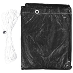 vidaXL Copertura per Mobili da Giardino con 12 Occhielli 250x250x70 cm