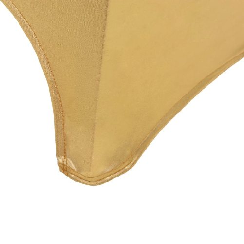 vidaXL Coprisedia Elasticizzato 6 pz Oro