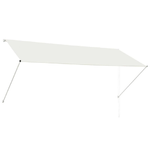 vidaXL Tenda da Sole Retrattile 300x150 cm Crema