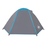 vidaXL Tenda da Campeggio 2 Persone Blu 224x248x118 cm Taffetà 185T