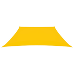 Parasole a Vela in Tela Oxford a Trapezio 3/5x4 m Giallo