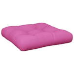 vidaXL Cuscino per Pallet Rosa 60x61,5x10 cm in Tessuto Oxford