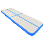 vidaXL Tappetino Ginnastica Gonfiabile con Pompa 300x100x20cm PVC Blu