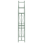 vidaXL Arco da Giardino Verde Scuro 120x38x258 cm in Ferro