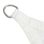 vidaXL Parasole a Vela in Tela Oxford a Trapezio 2/4x3 m Bianco