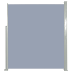 Tenda da Sole Laterale Retrattile 160 x 300 cm Grigio