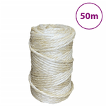 vidaXL Corda in Sisal 100% 4 mm 50 m