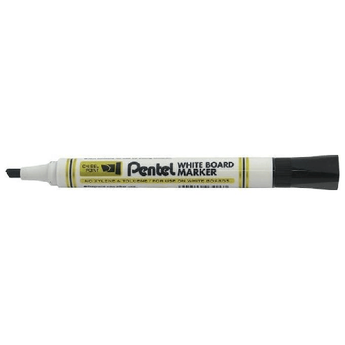 Pentel-MW86-evidenziatore-12-pz-Punta-smussata-Nero