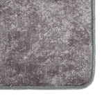 vidaXL Tappeto Lavabile 120x180 cm Grigio Antiscivolo