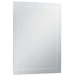 vidaXL Specchio da Parete a LED per Bagno 60x80 cm