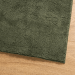 vidaXL Tappeto Pelo Corto HUARTE Morbido Lavabile Verde Bosco 80x250cm