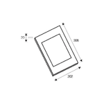 ITB-Tablex-Block-supporto-antifurto-per-tablet-267-cm--10.5--Bianco