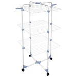 Gimi Modular 3 Stendibiancheria da Pavimento a Torre in Acciaio 30 metri Stendibili colori assortiti