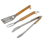 Campingaz Set 3 Pezzi con Manico in Legno