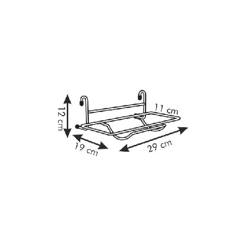 Tescoma-900054-porta-asciugamani-di-carta-Supporto-per-asciugamani-di-carta-a-parete-Metallo-Cromo