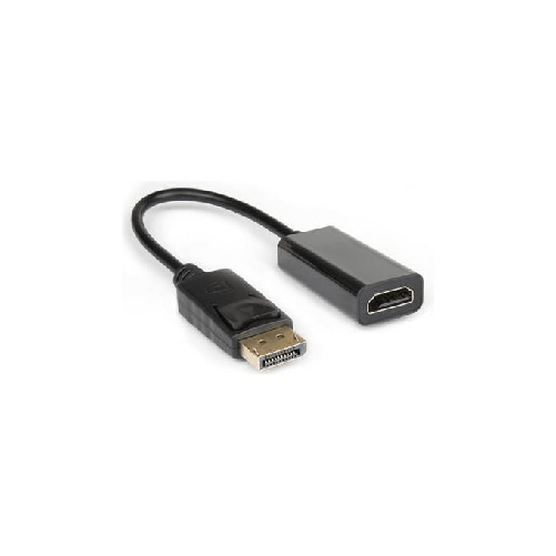 Hamlet-XVADP-HDM-cavo-e-adattatore-video-DisplayPort-HDMI-tipo-A--Standard--Nero